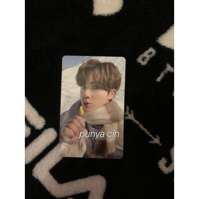 WTT / WANT TO TRADE PC PHOTOCARD JIN JIMIN WINTER PACKAGE WINPACK 2021