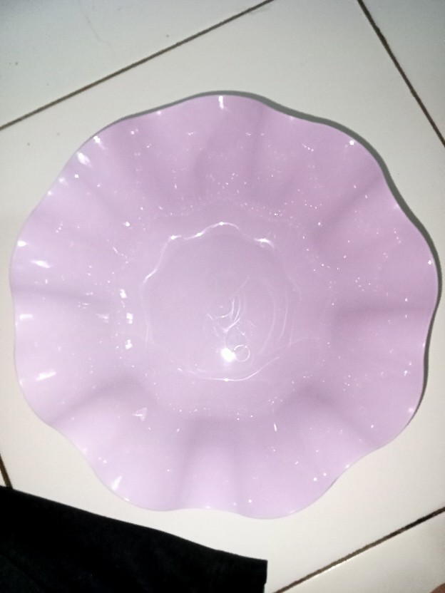 Piring Melamin Wadah Saji /lotus Leaf Shape Home Food Fruit Storage