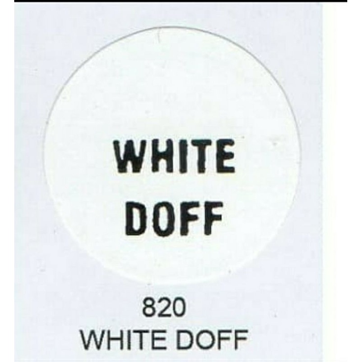 Cat Semprot DITON 820 WHITE DOFF / PUTIH / Pilok / pylox