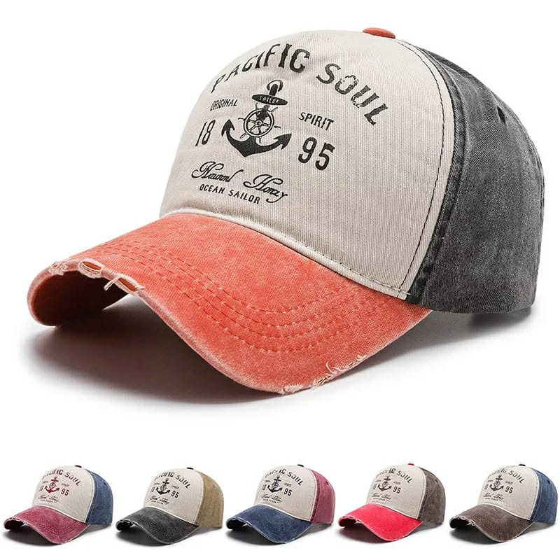 Topi Baseball Pria dan Wanita Pacific soul / Topi Bisbol Pacific SOUL - 5-627