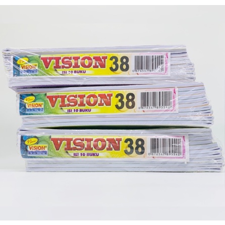 

TERMURAH Buku Tulis VISION 10x38 Lembar A5