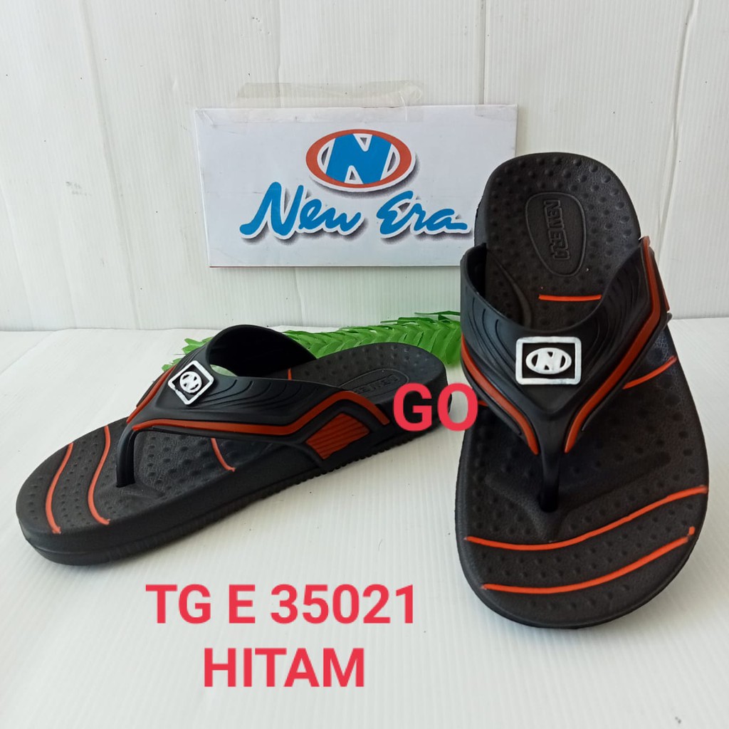 gos NEW ERA TG 35021 Sandal Japit Karet Anak Laki-Laki Sendal Pria Anti Slip Original