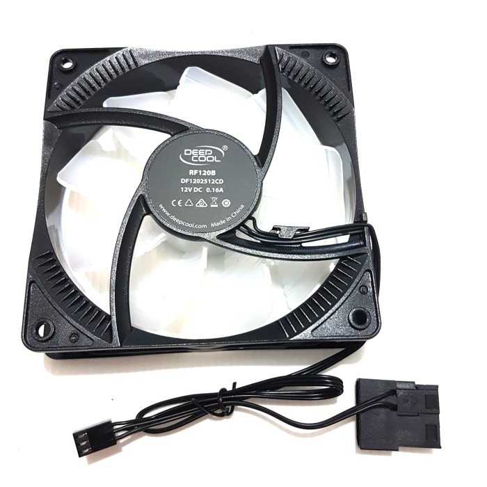 Deep Cool XFAN RF120R Fan Casing komputer gaming pc Deepcool 120mm