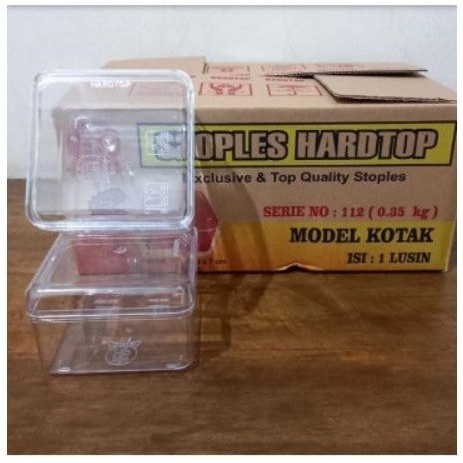 Toples Hardtop 112|350gr |10x10x7cm| Dessert box