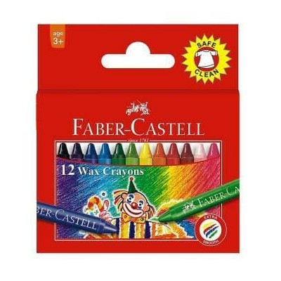 

Crayon Titi Oil Pastel - Crayon Faber Castell - Maped Wax Crayon Crayon Wax Faber Castell 12 Warna