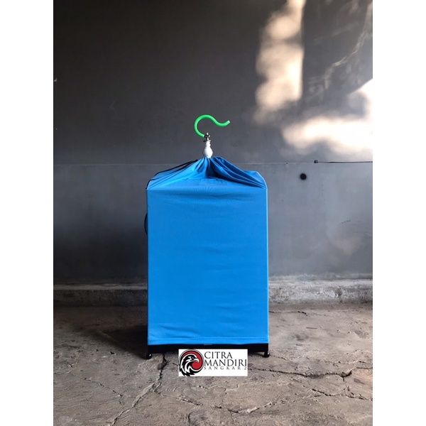 Krodong Kerodong Lomba Tebal Sangkar Kandang Burung Kotak No 1 Ukuran 40 cm x 45 cm Merk Kama Jaya O