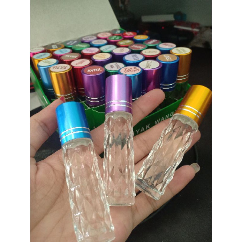 minyak wangi grosir isi 7 ml RANDOM