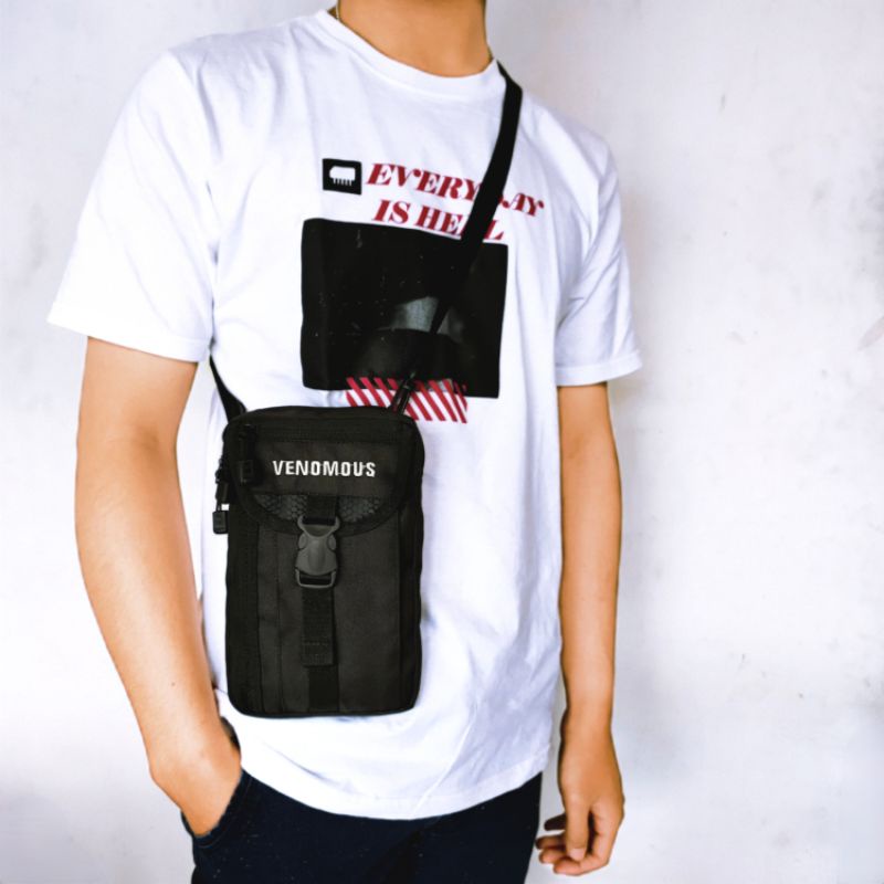 Gantungan HP Leher Hanging Wallet Urban Style Factor Cheers Tas Selempang Pouch HP Holder Handphone