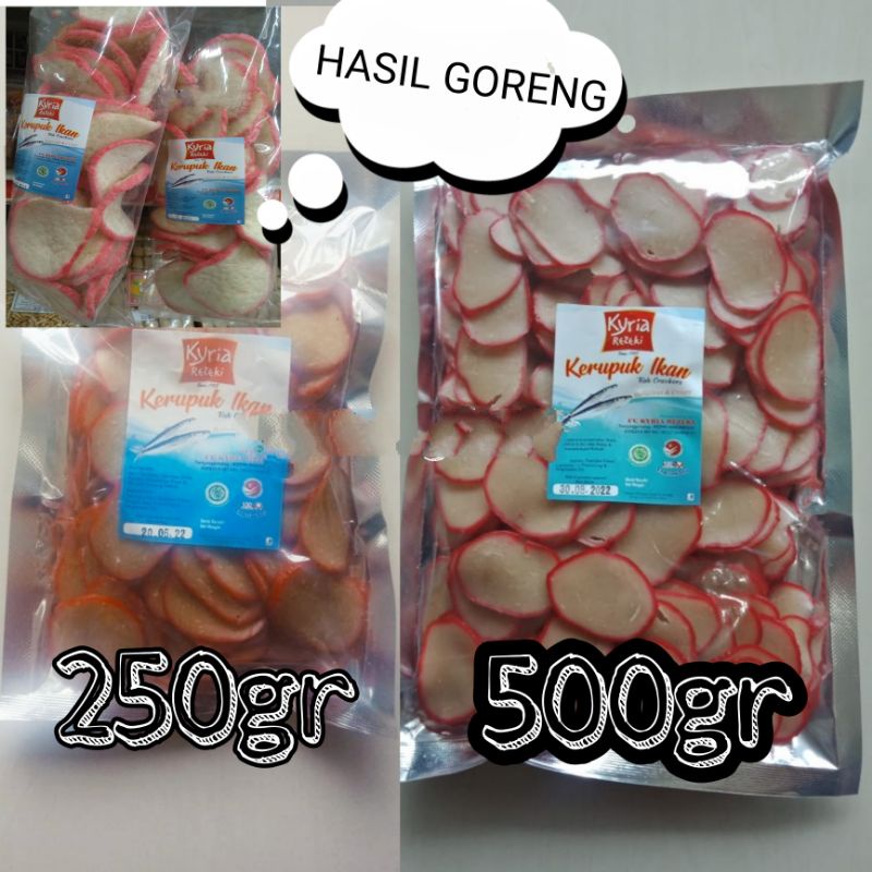 

Kerupuk mentah ikan tamban 500gr dr ikan campur tebal dan renyah tanjung pinang of
