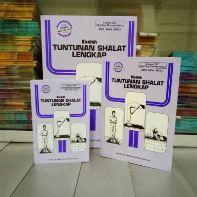 Buku Tuntunan Sholat Lengkap Saku Panduan Praktek Sholat Kertas Hvs Shopee Indonesia