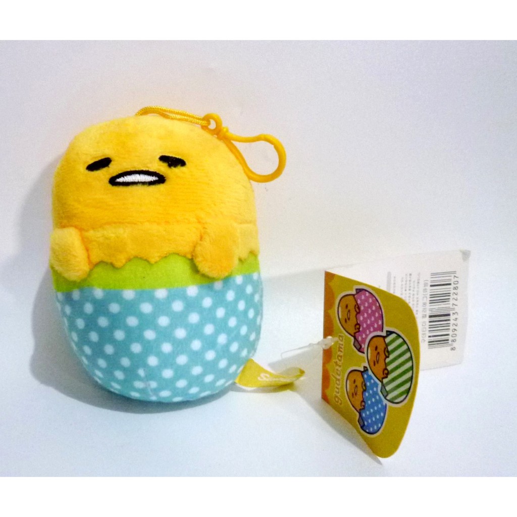 Gantungan Boneka Gudetama Original Sanrio Korea Gudetama Easter Egg
