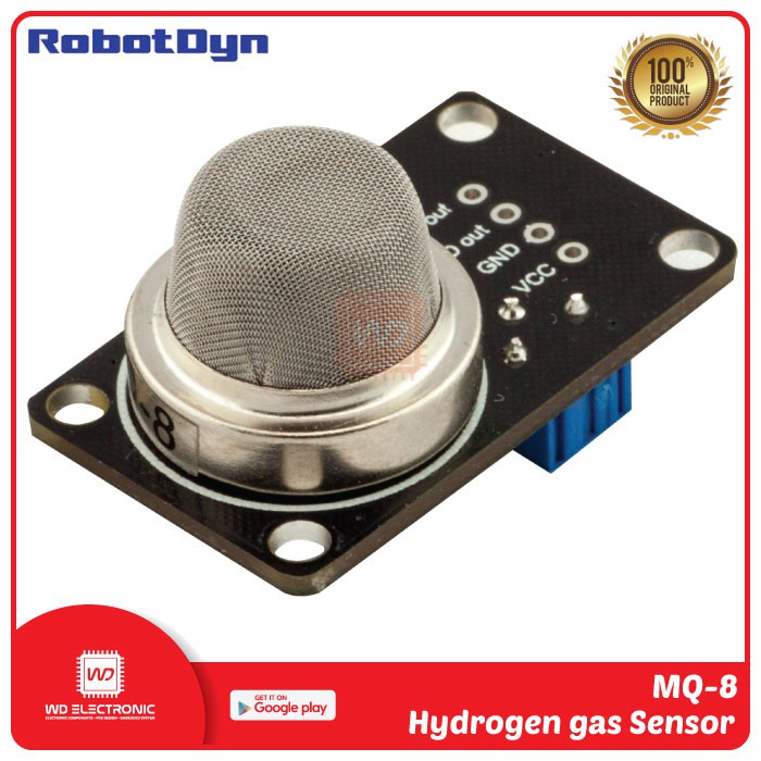 MQ-8 MQ8 HYDROGEN GAS SENSOR ROBOTDYN MQ-8 HYDROGEN GAS SENSOR GOOD QUALITY