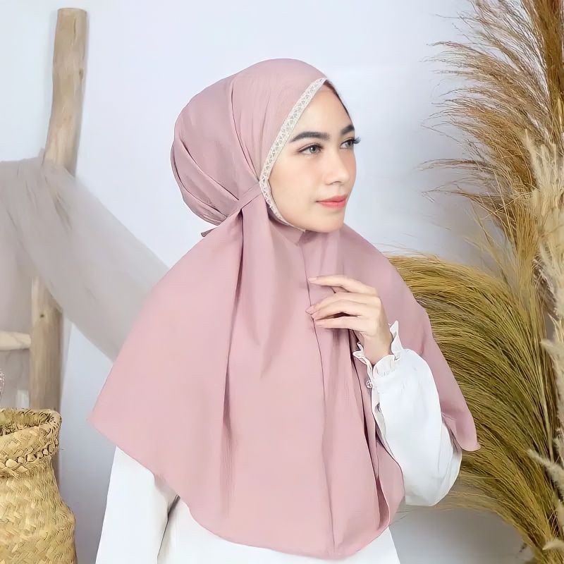 bergo renda aisyah