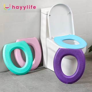 HAYYLIFE Cover Pelindung Dudukan Toilet Bentuk O Bahan Eva Lembut Untuk Kamar Mandi Pelapis Dudukan Closet HL-AGC699