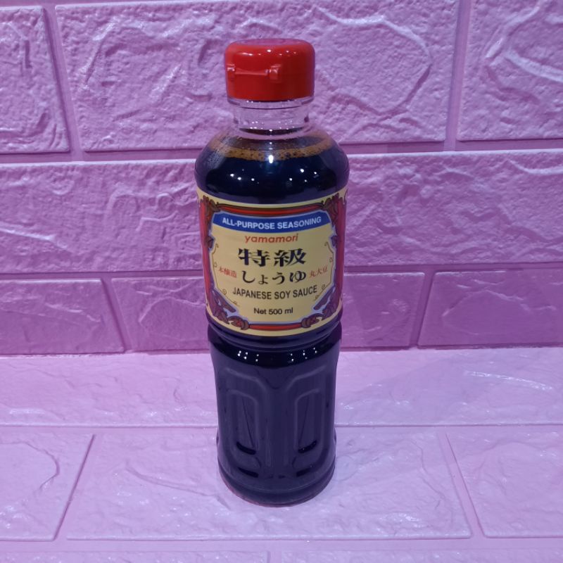 

Yamamori Kecap Asin Japanese Soy Sauce All Purpose Seasoning 500 Ml