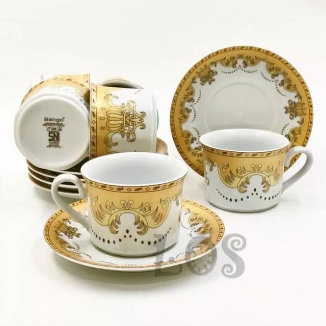 Cangkir Set Sango Gold Mahkota