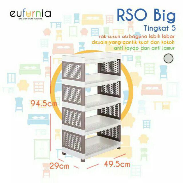 100 FREE ONGKIR Rak  Plastik Besar Tempat Penyimpanan 