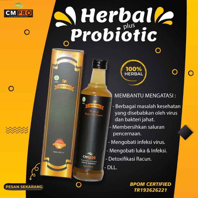 

M-biopro Herbal probiotic original 380 ml