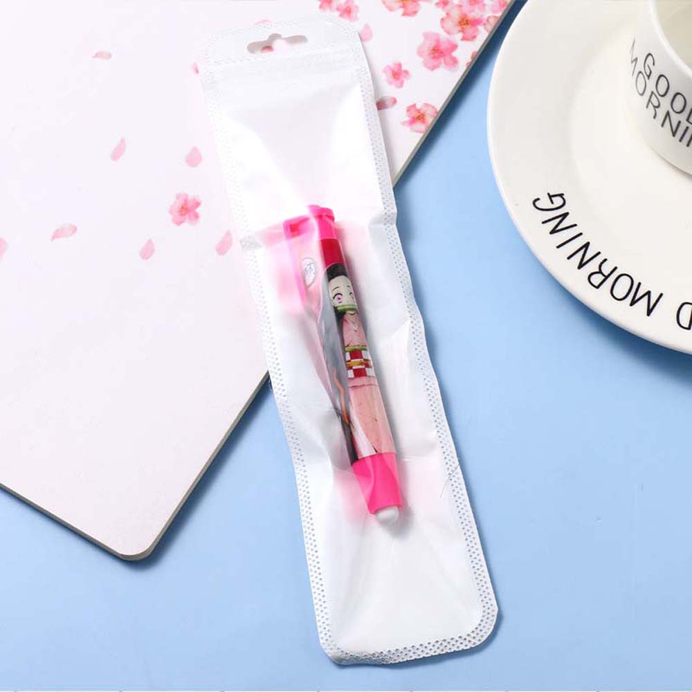 Penghapus Pensil Bahan Karet Desain Anime Demon Slayer Kimetsu No Yaiba Retractable Untuk Anak Sekolah