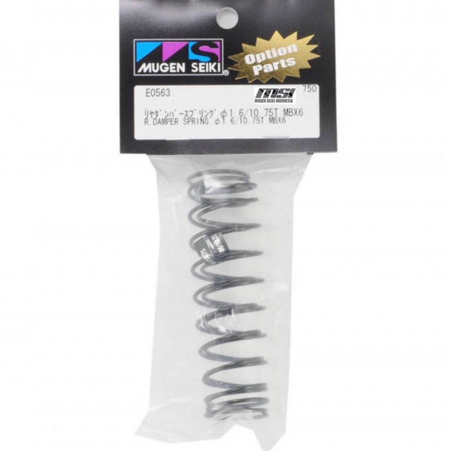 MUGEN SEIKI E0563 R DAMPER SPRING 1.6/10.75T MBX