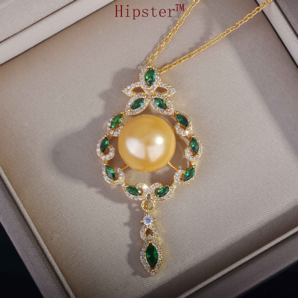 Luxury Premium Custom Natural Nanyang Pearl Set Shell Pearls Ear Studs Ring Pendant Necklace