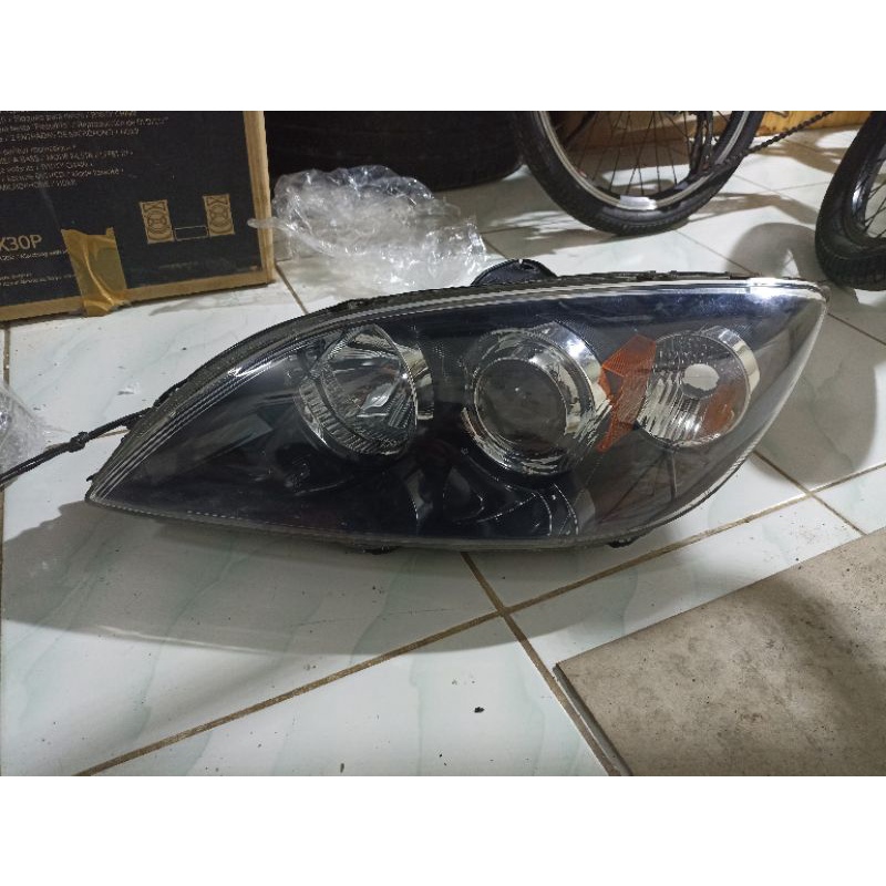 Headlamp Lampu Depan Mazda 3 2005 2006 2007 2008 Original
