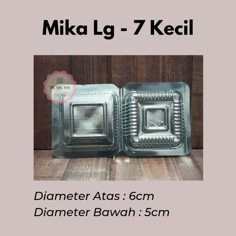 Mika Lg - 7 Kecil / Mika Klepon isi 100pcs