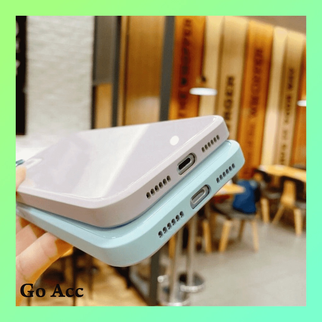 Hard Case warna soft Macaron Iphone 7 8 SE 7+ 8+ X Xs Xr Xs Max FH11