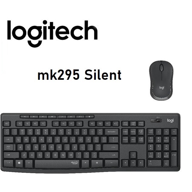 Logitech MK295 Silent Wireless Combo / Original / Garansi