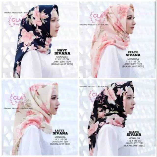 SIVANA MAXMARA HIJAB SQUARE || JILBAB KHIMAR SEGI EMPAT