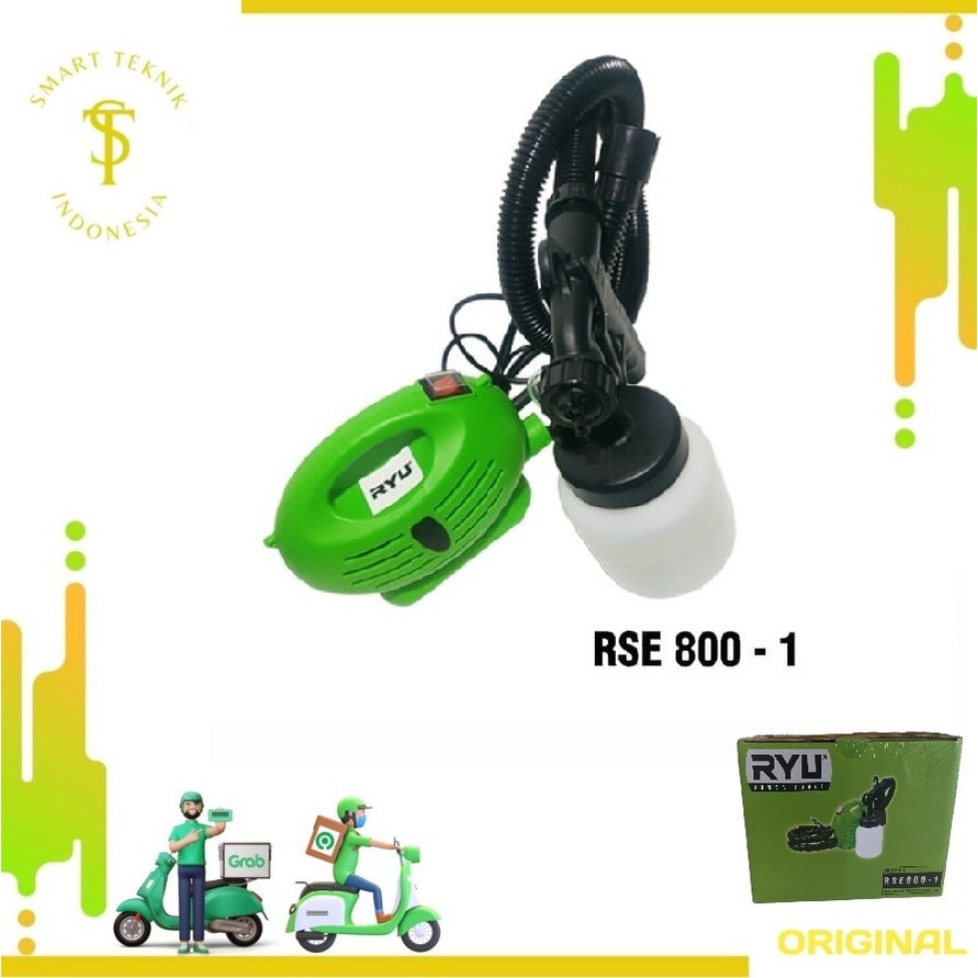 RYU SPRAY GUN ELECTRIC 800-1 ML - SEMPROTAN CAT ELEKTRIK - TOOLS - CAT TEMBOK LISTRIK
