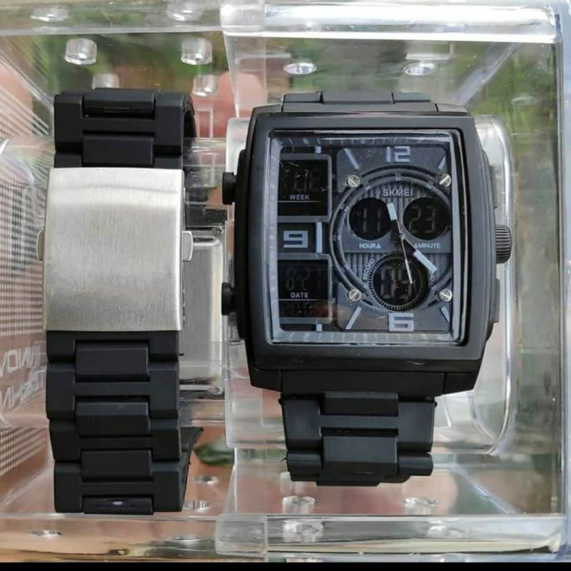 JAM TANGAN SKMEI 1274 TERLARIS PILIHAN WARNA FAVORIT KESUKAAN JAM TANGAN SKMEI TERLARIS DUALTIME ANTI AIR OUTDOOR