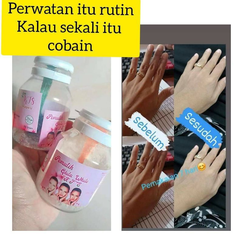 GLUTA WHITE KFS SUSU PEMUTIH KULIT MINUMAN COLAGEN