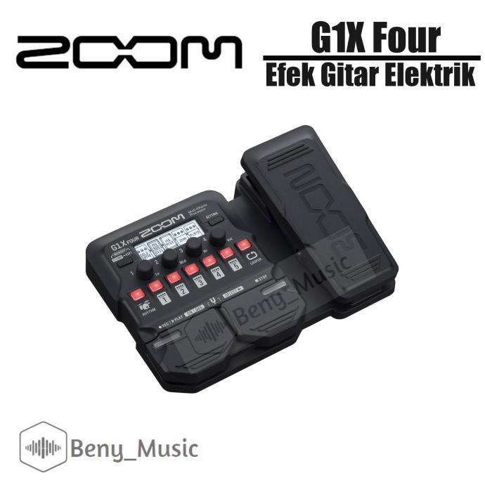 Zoom G1X Four Efek Gitar Garansi Original