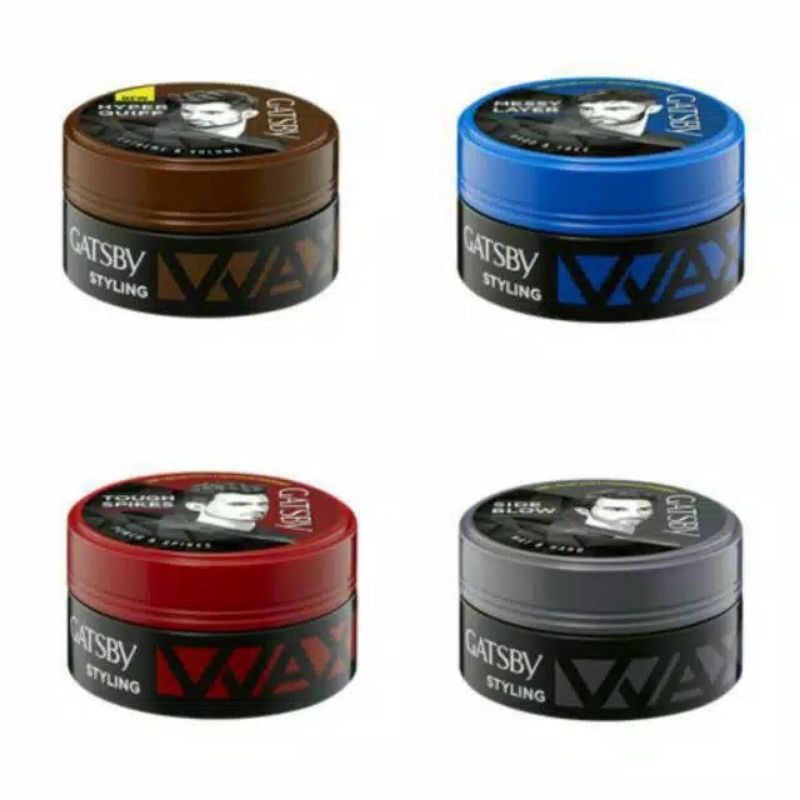 Gatsby wax//minyak rambut 75 g- coklat
