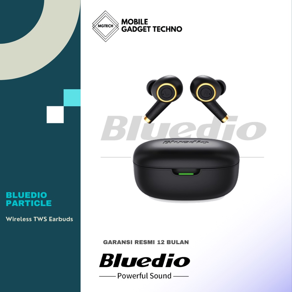 Bluedio Particle Wireless TWS Earphone Earbuds Bluetooth Bass Headset