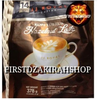 

Jj royal kopi tubruk hazelnut latte 14x27gr