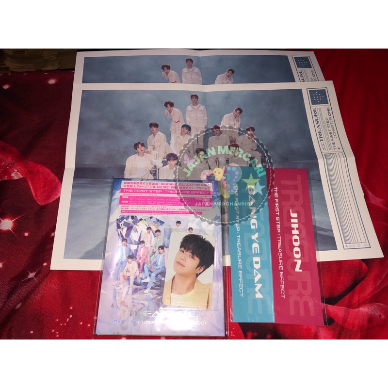THE FIRST STEP : TREASURE EFFECT (JAPAN DEBUT) CD + DVD UNSEALED PC JAEHYUK ALBUM