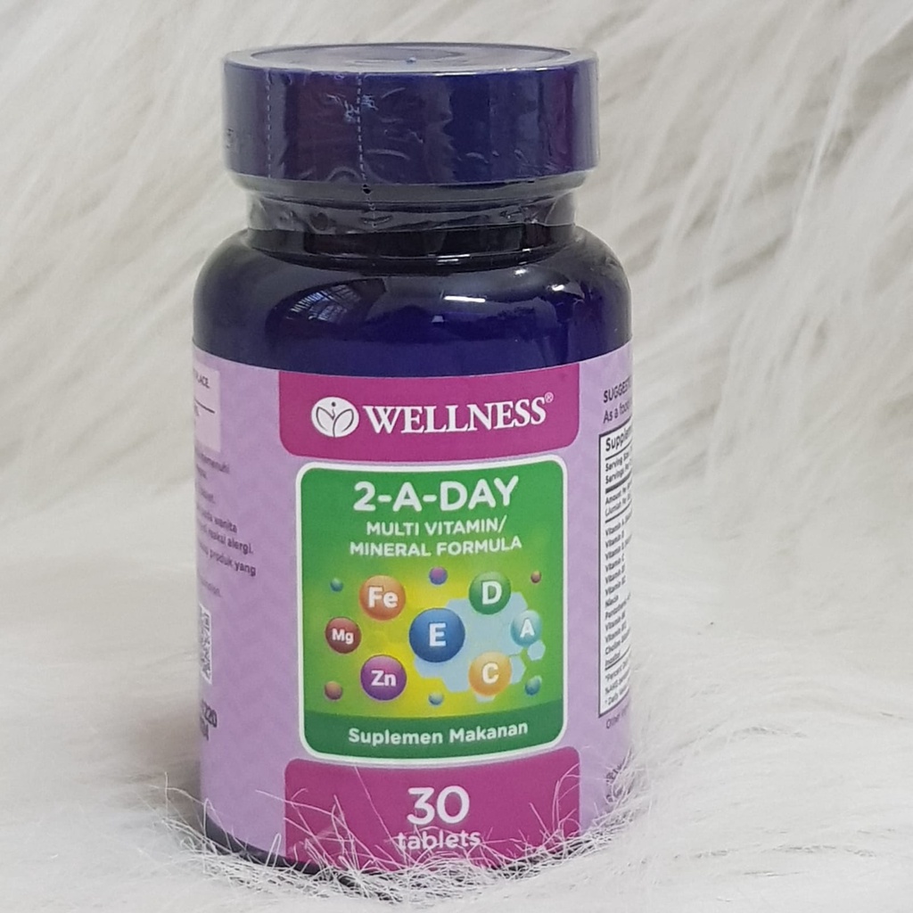 Wellness Multi 2 A Day '30 tablets