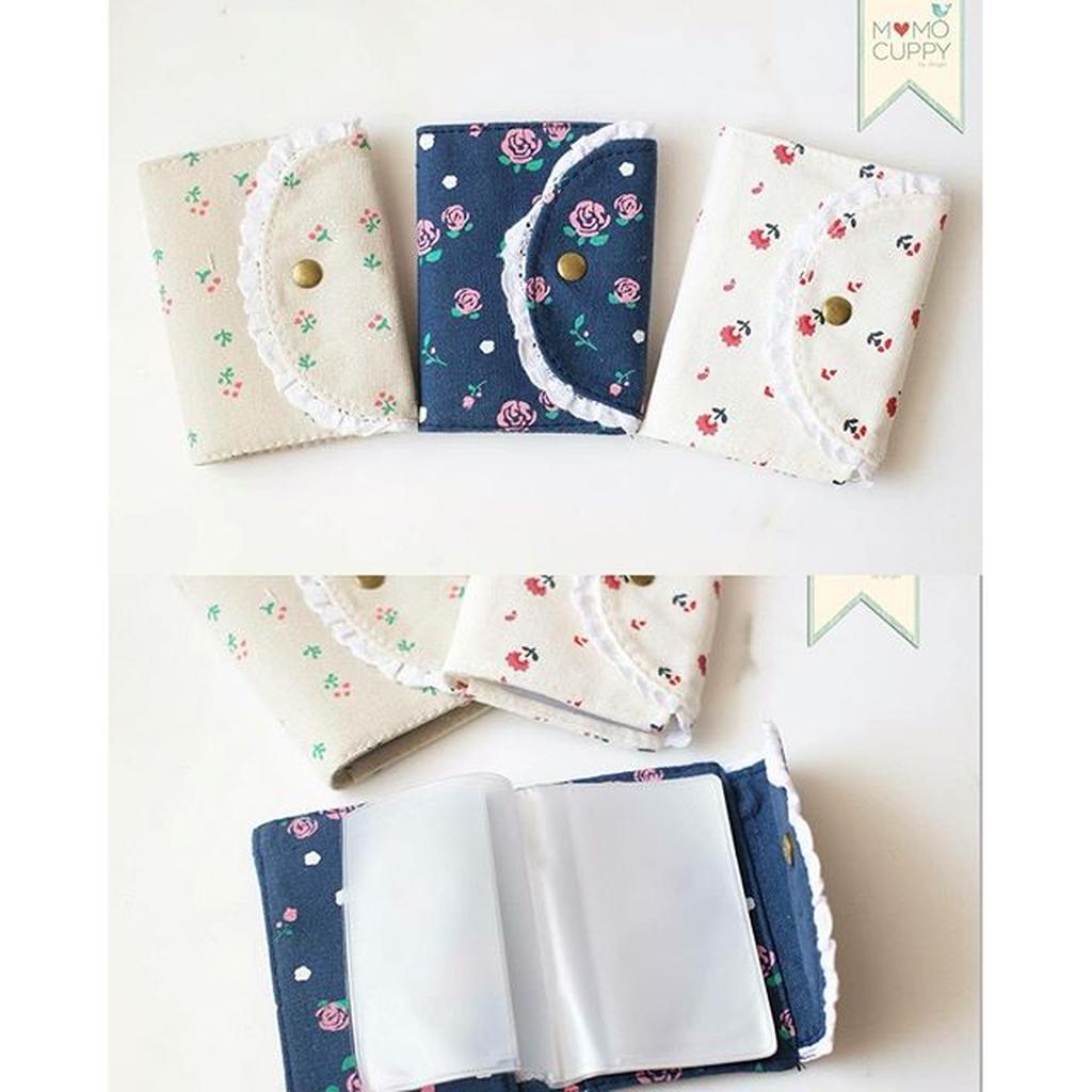 Kartu Nama Motif bunga ( Flower cardholder)