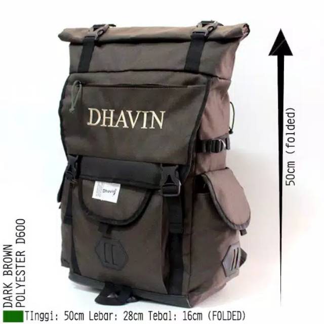 Tas Ransel Dhavin Camping