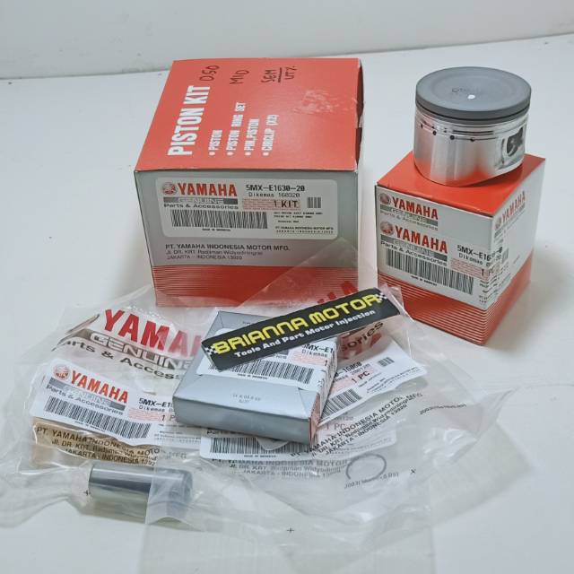 PISTON KIT MIO KARBU 5MX OZ 0.50 ORI YAMAHA 5MX E1630 20