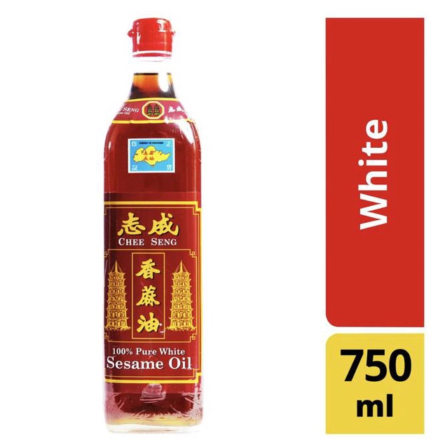 

READY COD Chee Seng Sesame Oil - White 750ml / Minyak Wijen TERMURAH