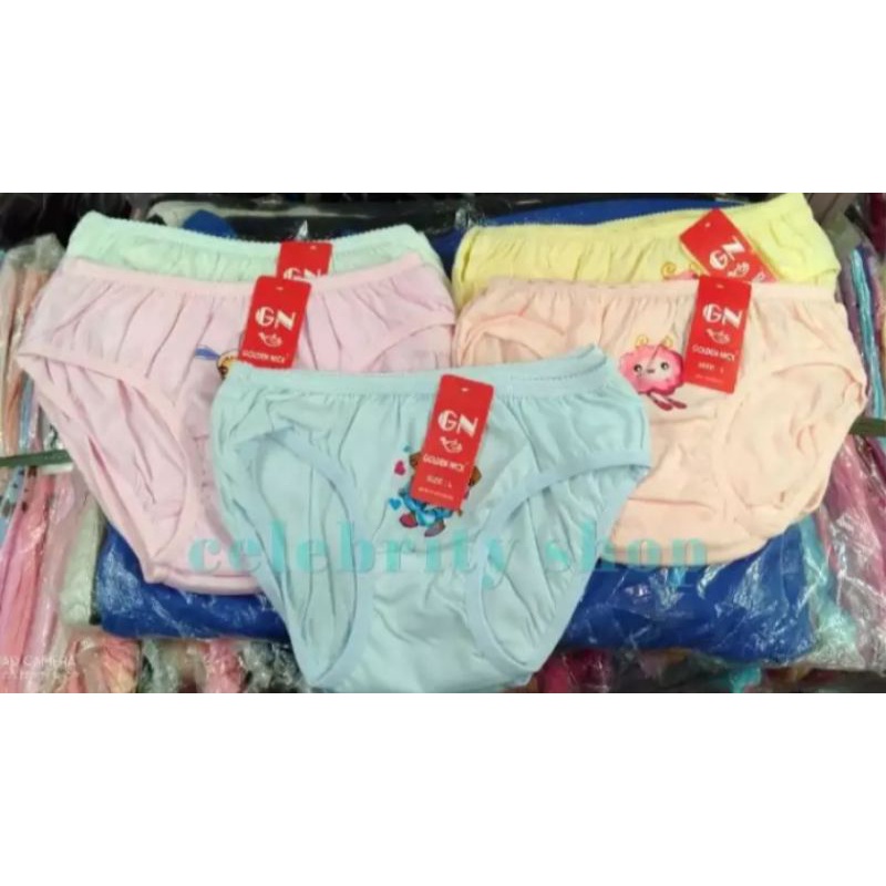 3 PCS CELANA DALAM ANAK-ANAK COTTON ORIGINAL/CD ANAK PEREMPUAN