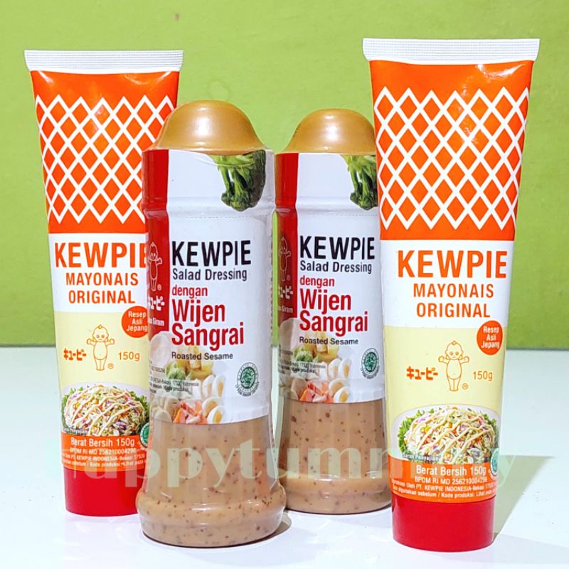 

HPT - BOTOL/TUBE Kewpie Mayonnaise All Variant, BEST Mayo Japan, Kewpie Wijen Sangrai, Mayonaise Kualitas Terbaik HALAL