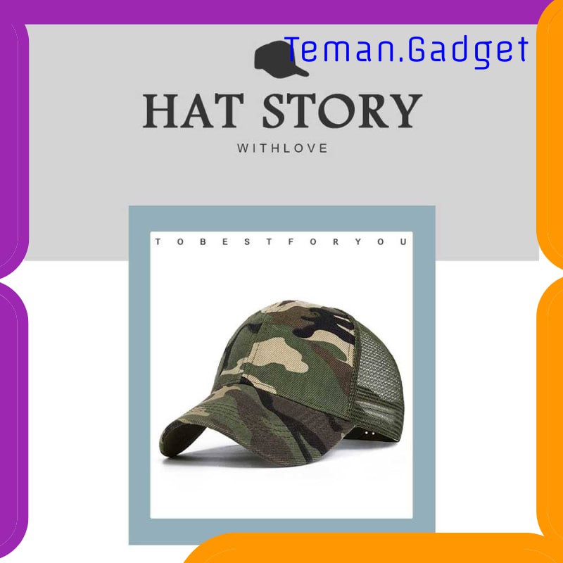 TG-FS073 Evrfelan Topi Baseball Trucker Cap Hat Army Camouflage - S8R