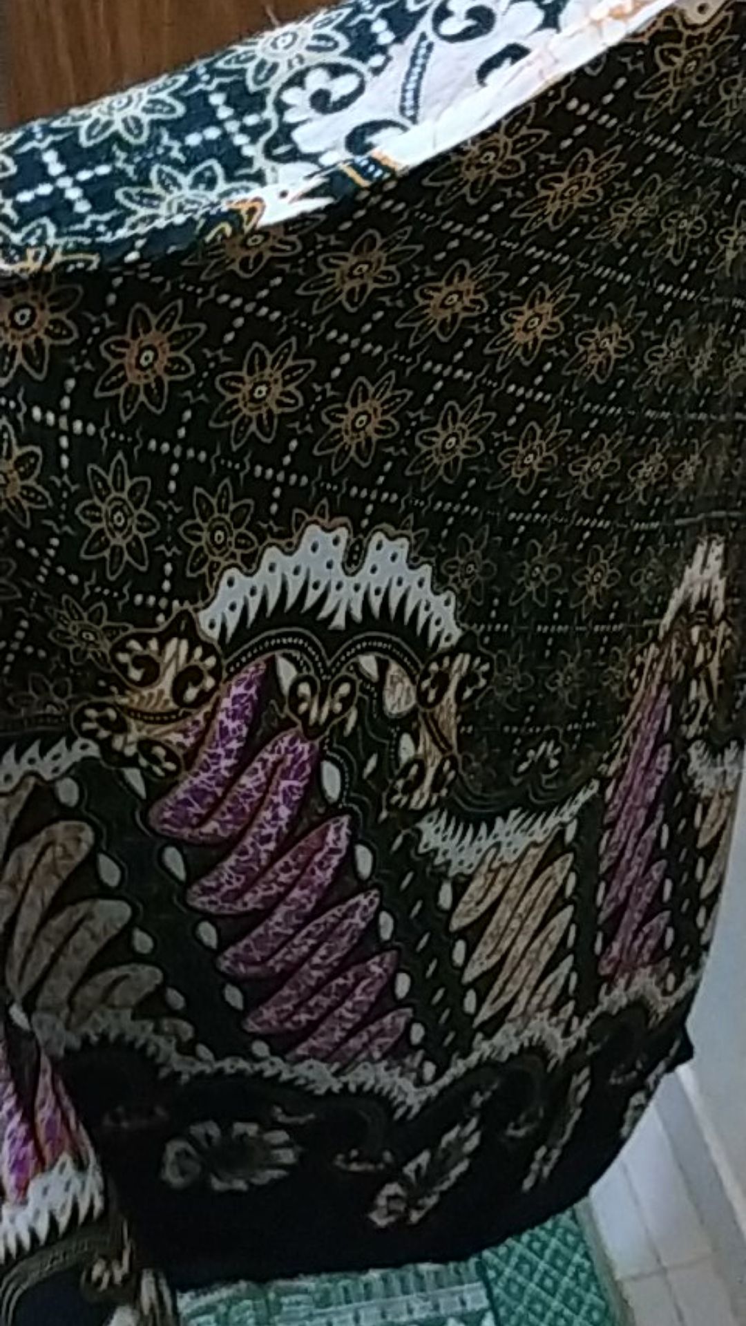 Merak Tarung Kemeja Batik Pria Full Furing Bahan Katun Primisima