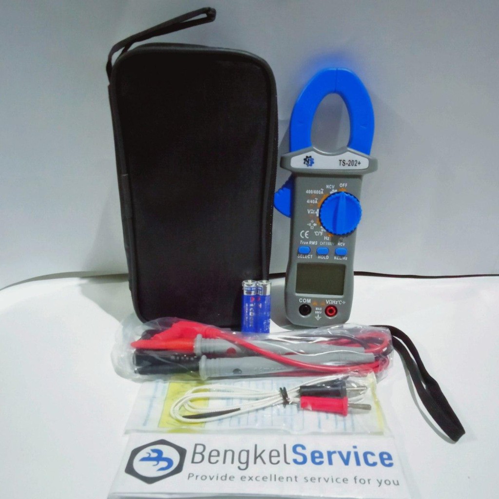 Tang Amper Digital Tang Ampere TS-202+ Digital Clamp Multimeter