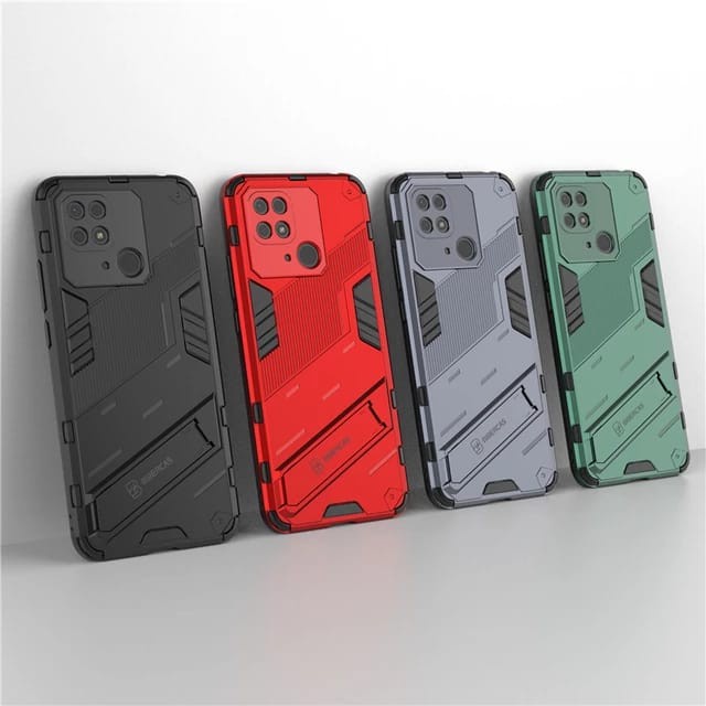 XIAOMI REDMI 10C REDMI 10 SOFT CASE KICKSTAND CYBERPUNK SERIES