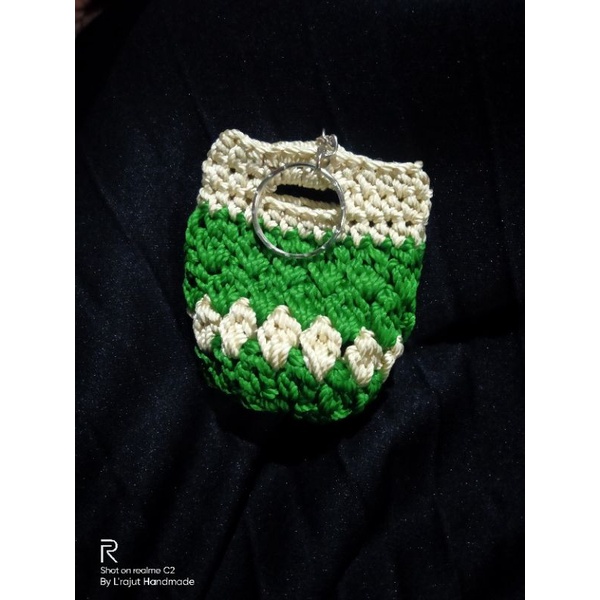

Ganci dompet koin rajut